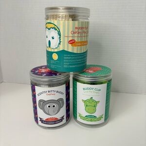 Scentsy Buddy's 1 Bitty Buddy Elephant, 2 Buddy Clip Oakley Owl & Scout Dragon